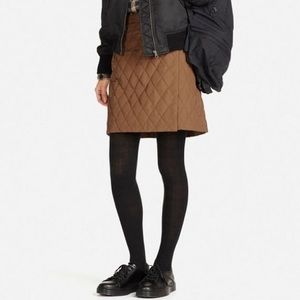 Wind Proof Warm Lined Wrap Skirt